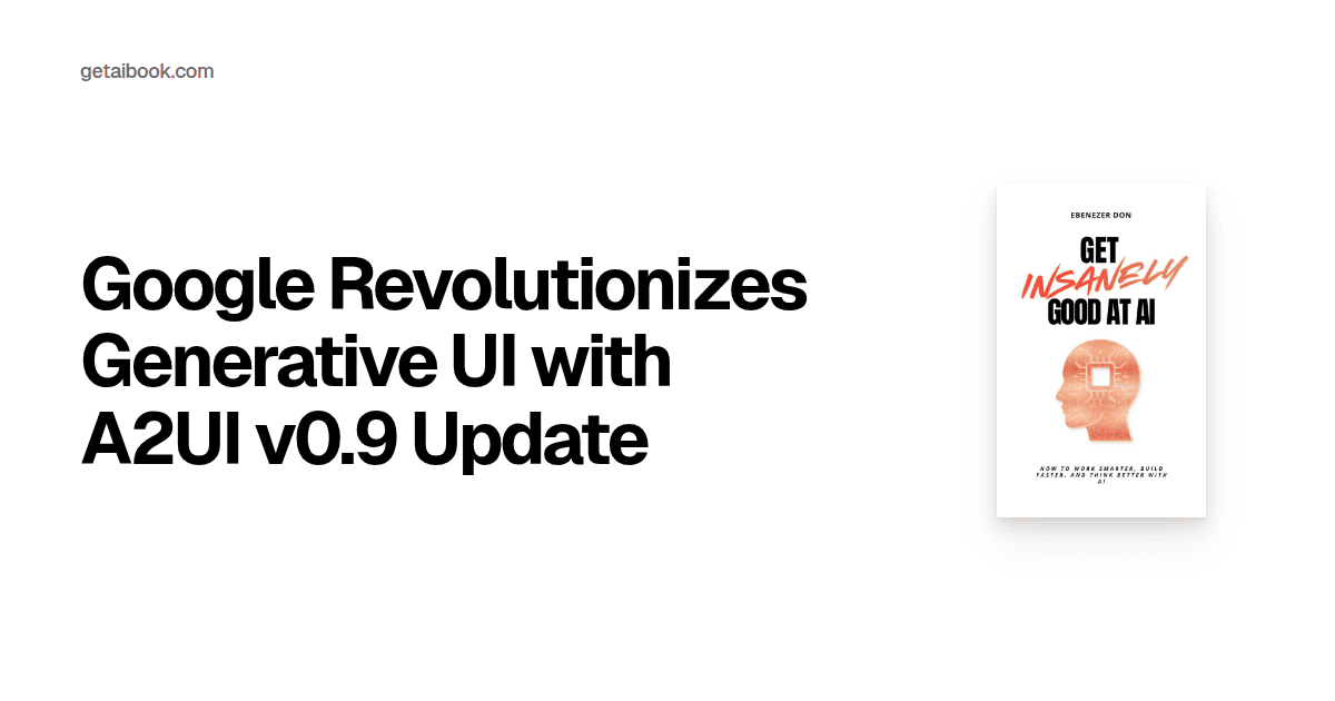 Recent Google Ui Google Revolutionizes Generative UI with A2UI v0.9 Update | News